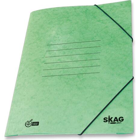 Φάκελος Skag Systems με Αυτιά και Λάστιχο Πρεσπάν 25x35cm λαχανί